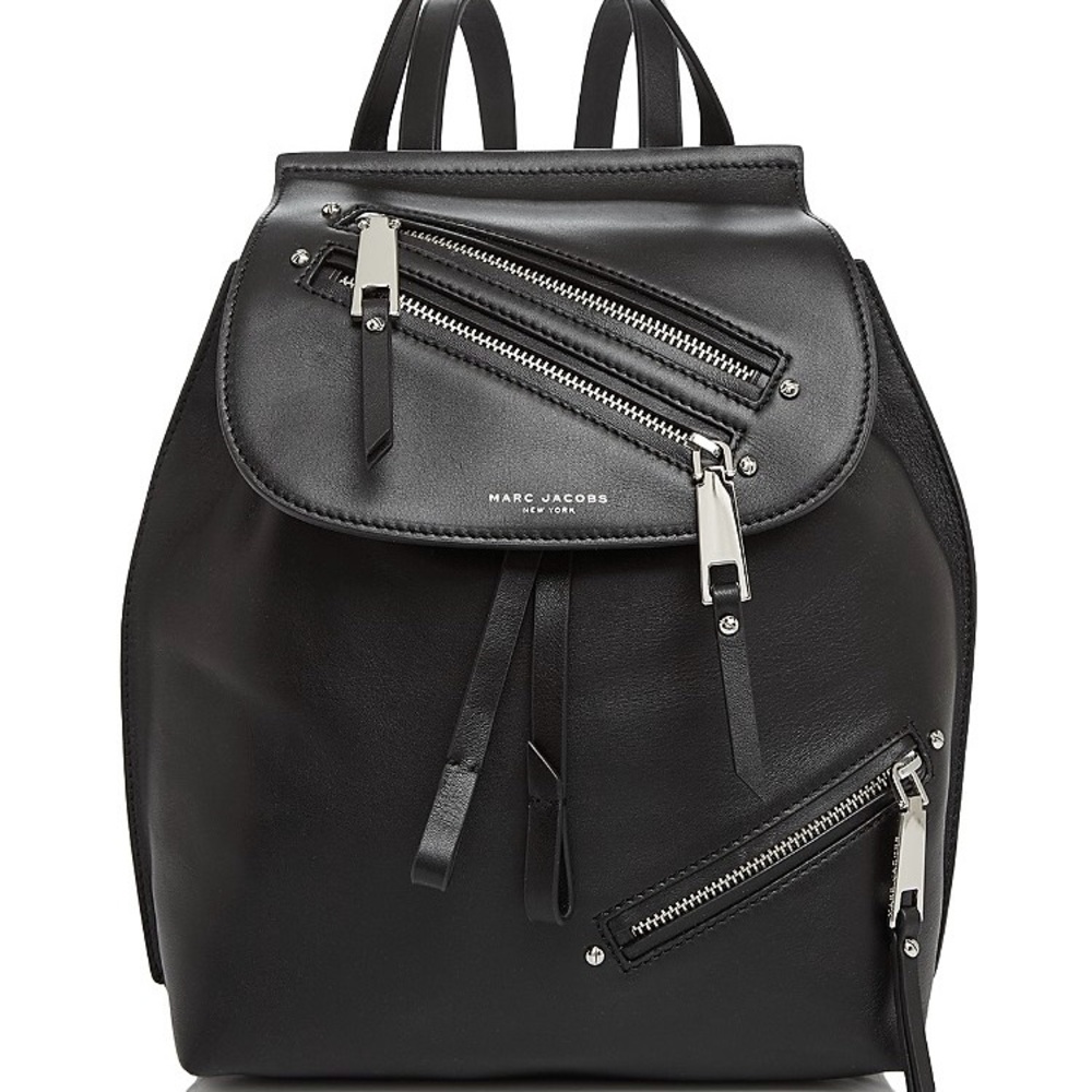 Marc Jacobs Zip Pack Leather Backpack